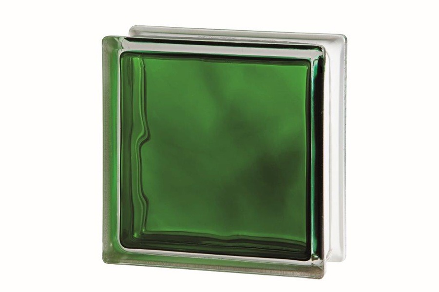 BRILLY EMERALD WAVE glass block